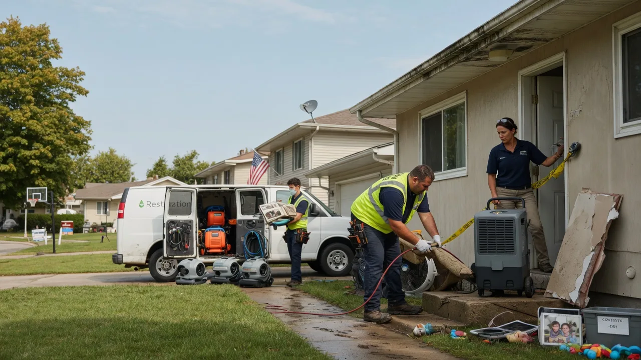 Water Damage Restoration in Plantersville, MS near me